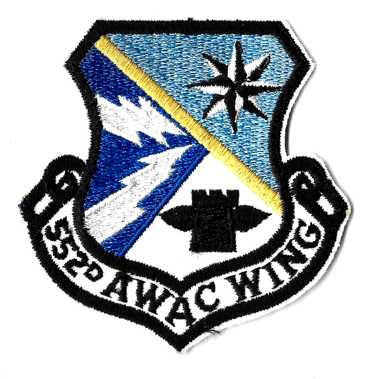552D AWAC WING Air Force US Military Patch Emboidered Uniform Insignia USAF