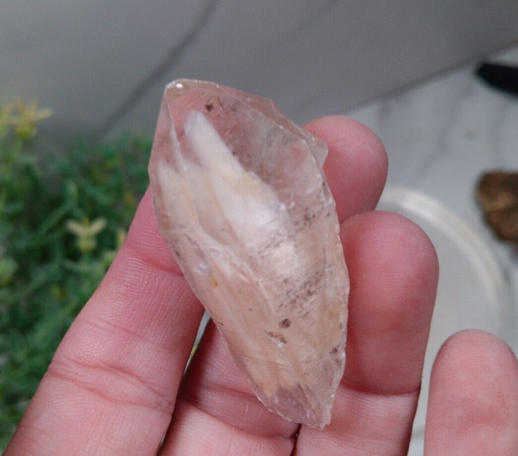 Amphibole Quartz crystal from brazil 2\