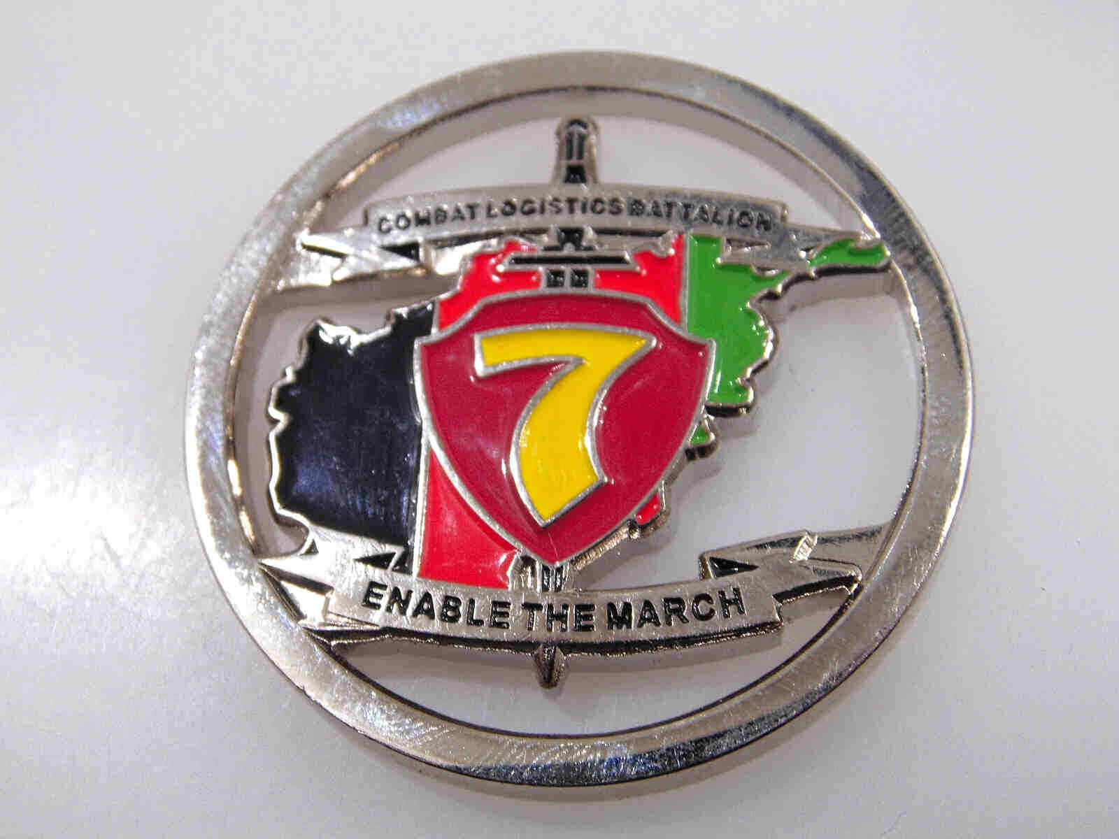 HELMAND OEF 14.1 ENABLE THE MARCH CHALLENGE COIN