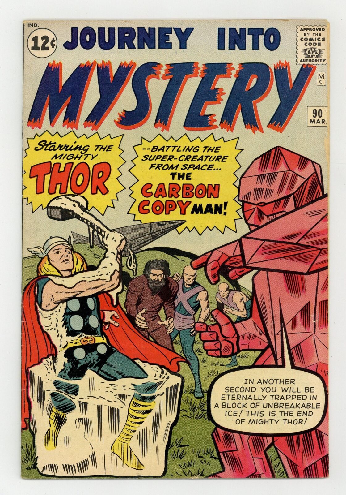 Thor Journey Into Mystery #90 FN 6.0 1963