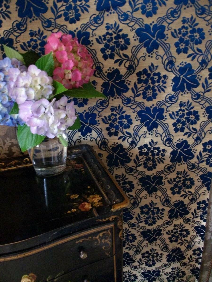 Brocatelle Antique Silk /Linen  Upholstery Panel  2.54m x 51cm