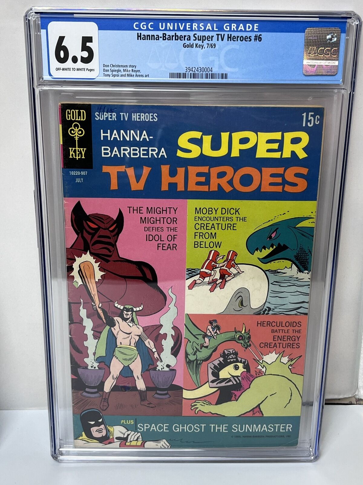 Hanna Barbera Super TV Heroes #6 CGC 6.5 (1969)