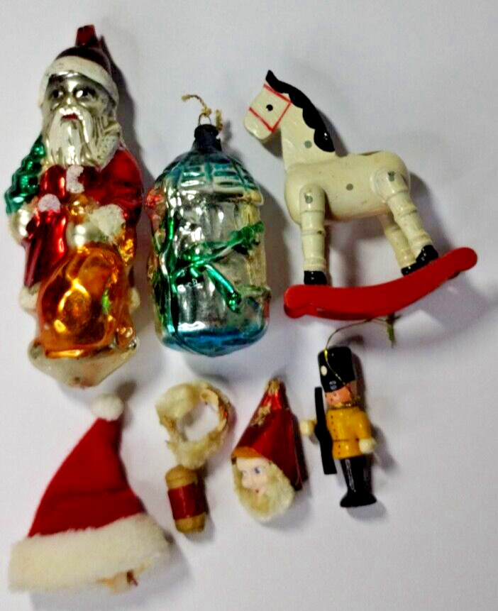 Vintage Christmas Ornaments Lot