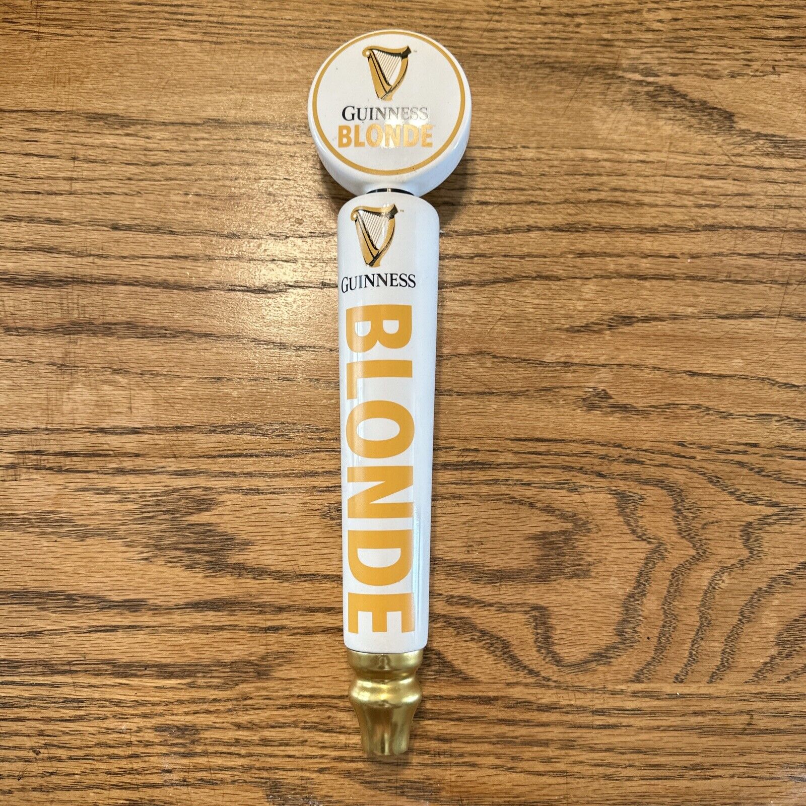 RARE Guinness Blonde American Lager Beer Tap Handle - 12\