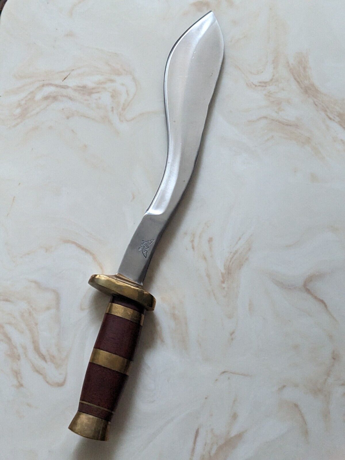 Rare John Nelson Cooper Knife Very Large Bolo Knife, Only One In existence