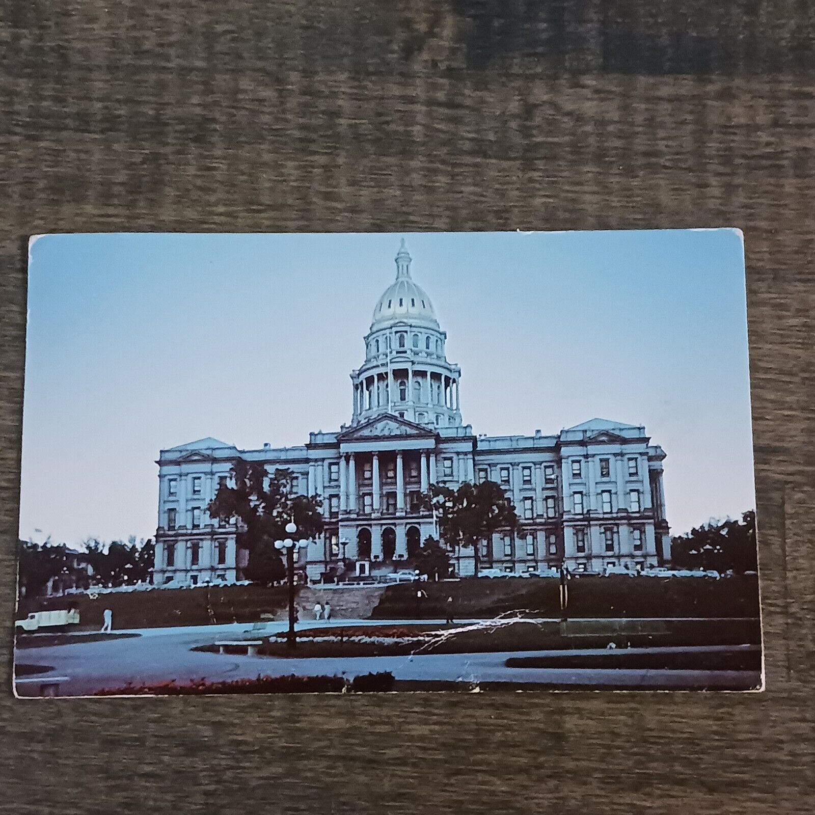 Postcard 1967 Colorado State Capitol Denver Colorado Posted Divided