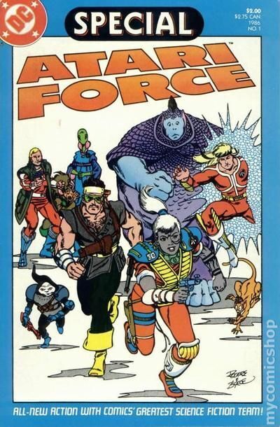 Atari Force Special #1 FN 1986 Stock Image
