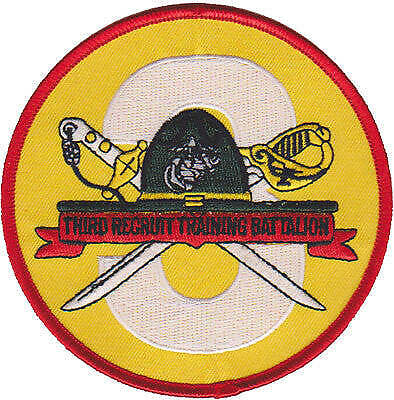 Officially Licensed USMC 3rd Recruit Training Battalion Patch
