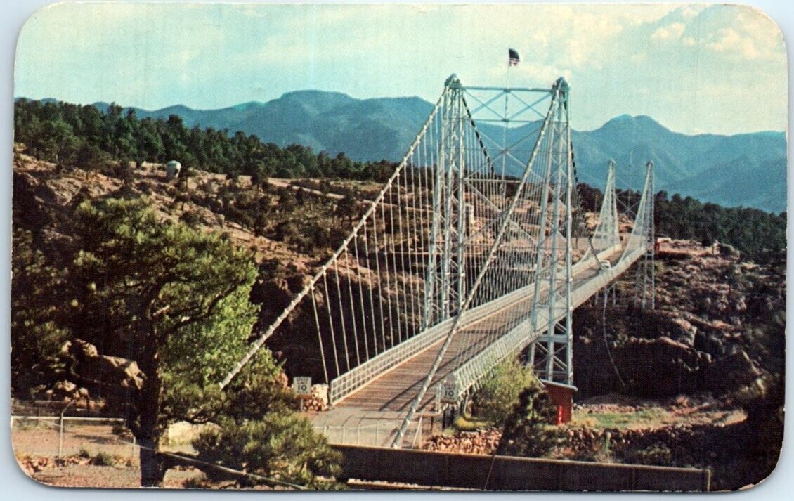 Postcard - The Royal Gorge Bridge - Cañon City, Colorado