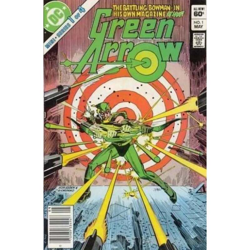 Green Arrow (1983 series) #1 Newsstand in Fine minus condition. DC comics [s|