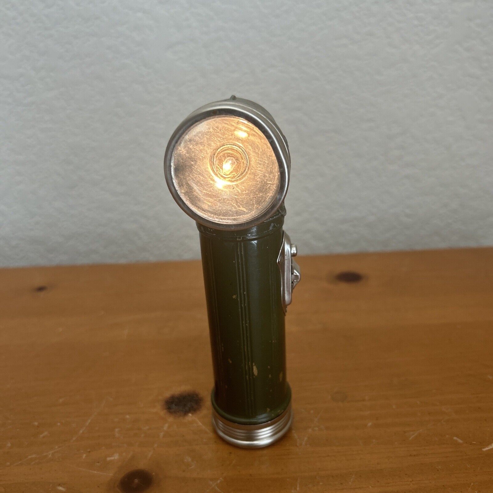 Vintage Official BSA Boy Scouts of America Right Angle Metal Flashlight American