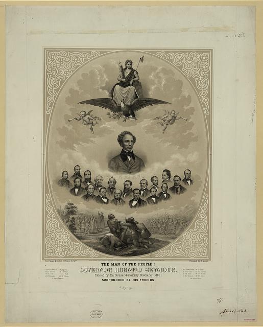 Photo:Governor Horatio Seymour (May 31, 1810 � February 12, 1886) c1863
