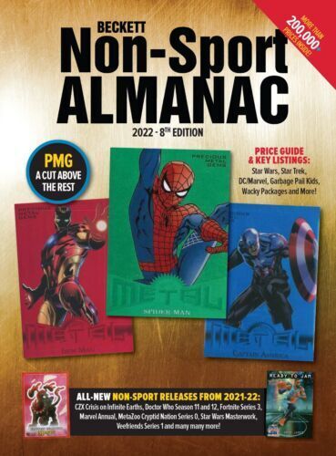 NEW Sealed 2022 Beckett NON-SPORTS ALMANAC Price Guide 8th Edition FREE S/H