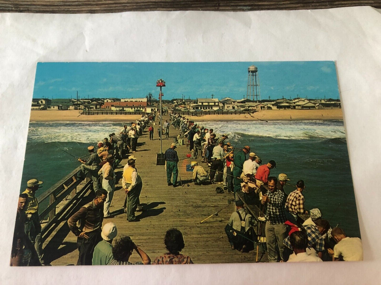 Vintage Postcard c1955 Wilmington North Carolina Fishing Pier NC