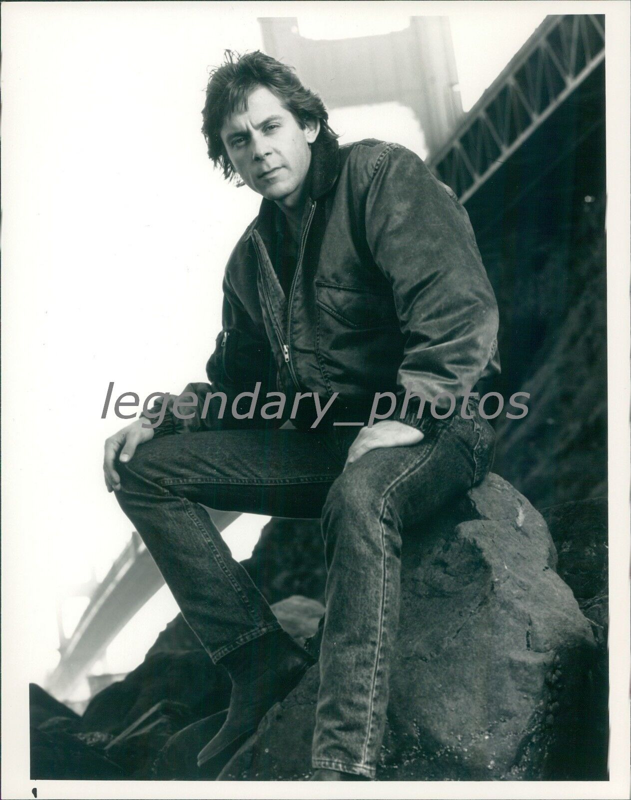1989 Gary Cole Stars on Midnight Caller Original News Service Photo