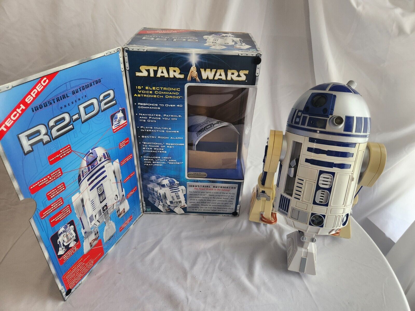 2002 Industrial Automation Interactive Voice Command R2D2 W/ Box