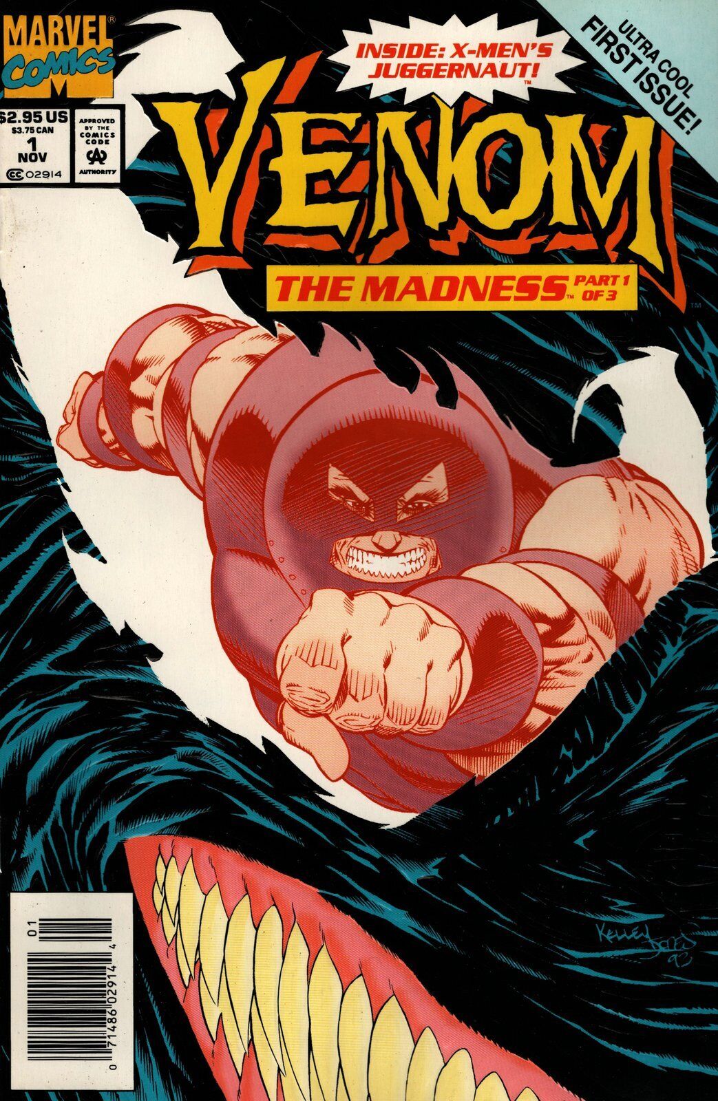 Venom: The Madness #1 Newsstand (1993-1994) Marvel Comics