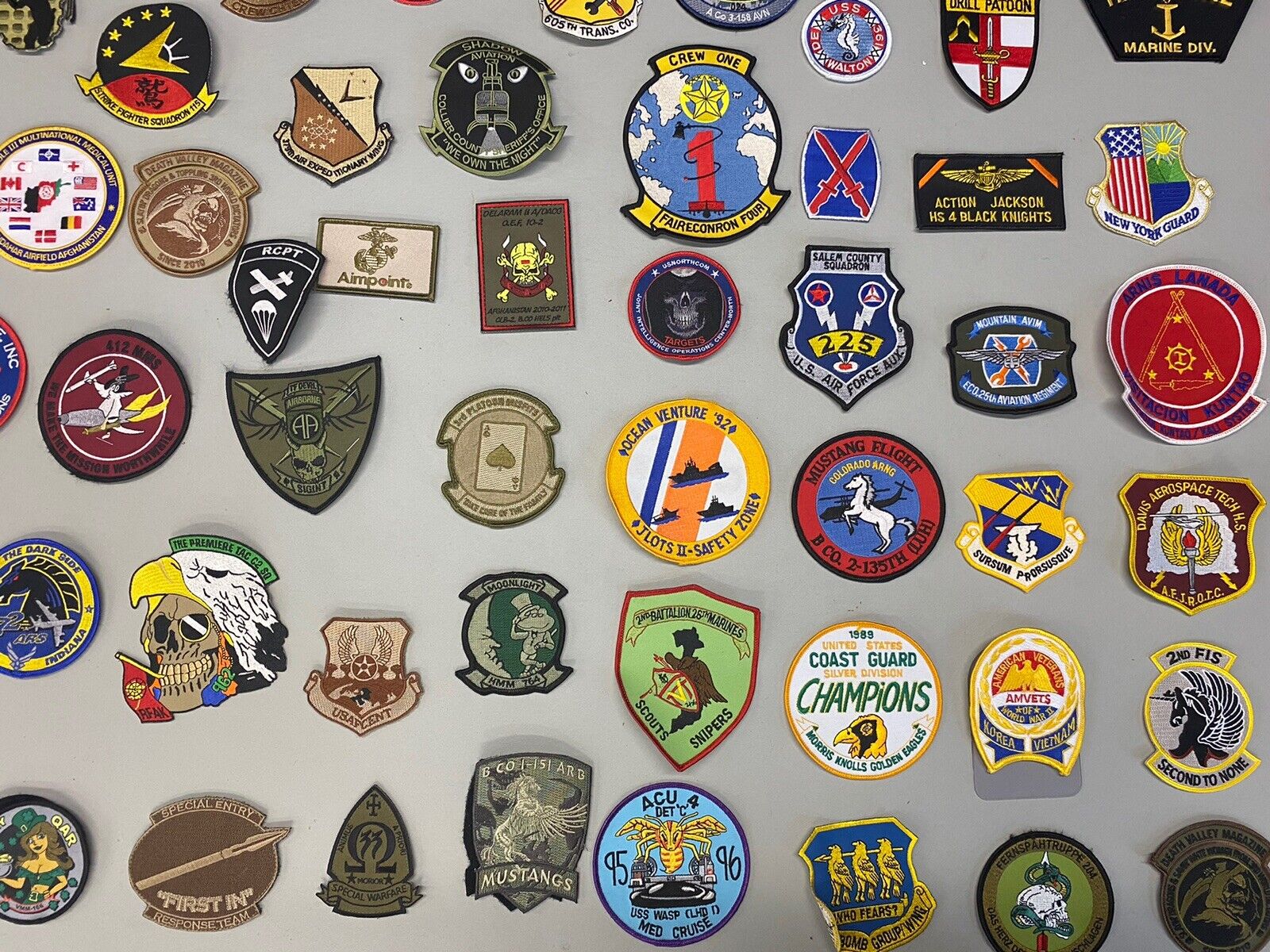 Military Patches 120 Unique And Rare