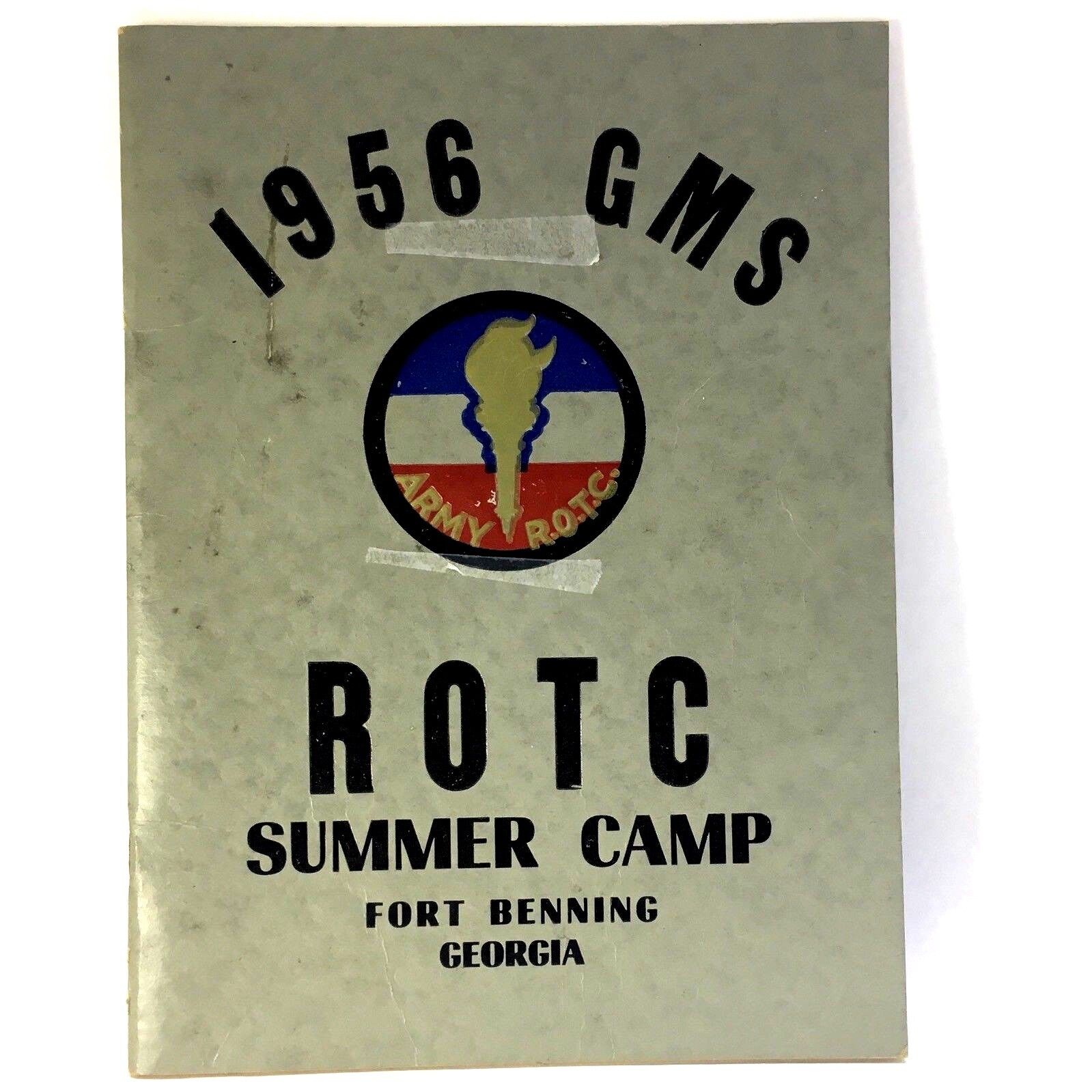 1956 GMS ROTC Summer Camp Fort Benning Georgia Photo Memorabilia Book