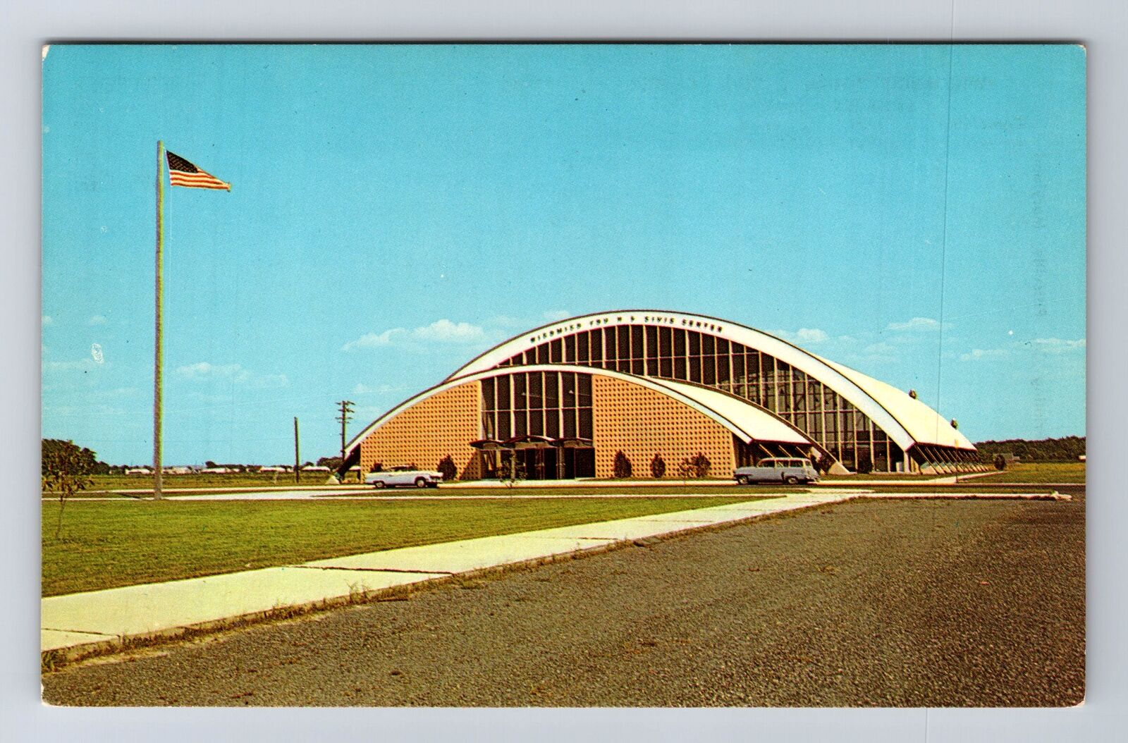 Salisbury MD-Maryland, Wicomico Youth & Civic Center, Antique, Vintage Postcard