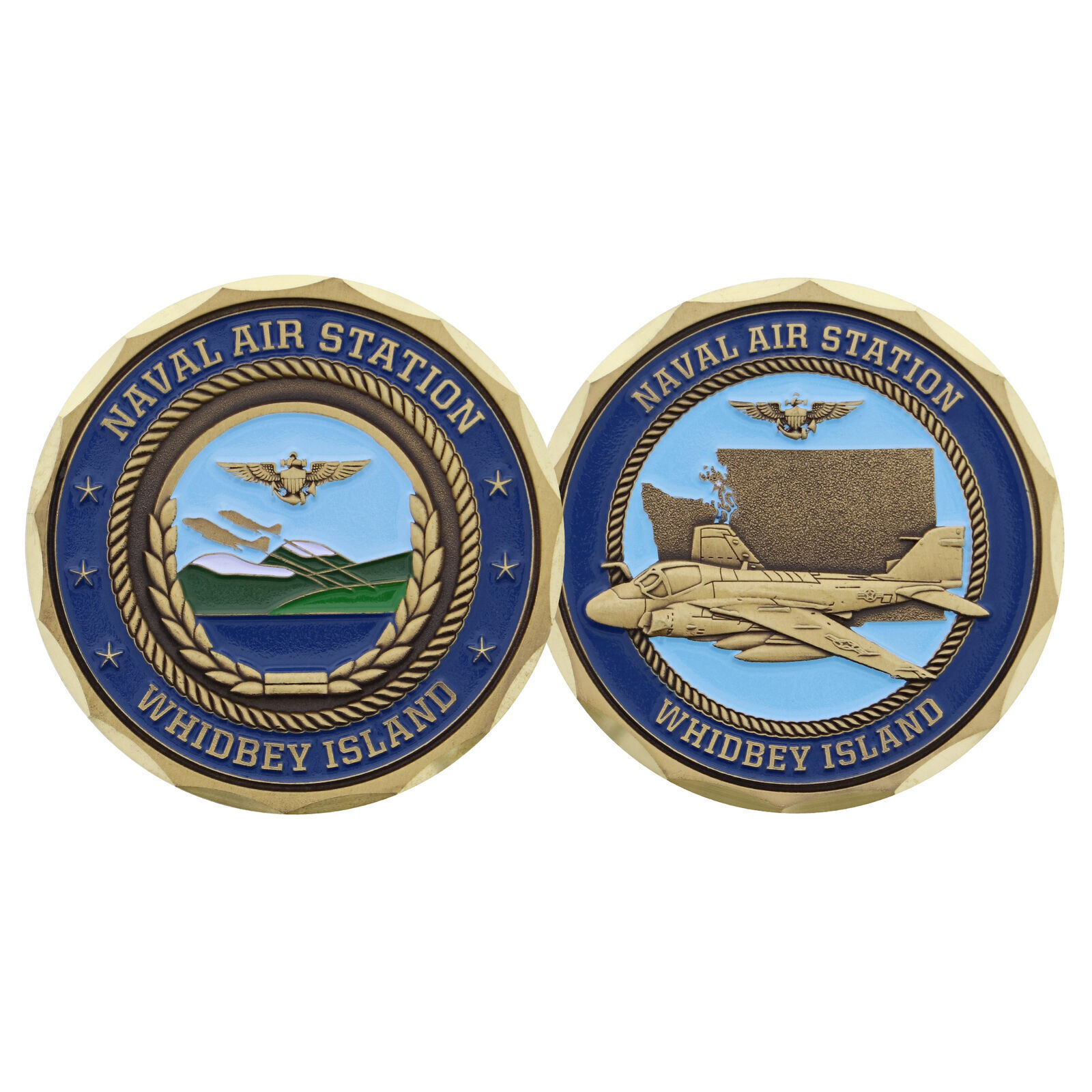 NAVY NAVAL AIR STATION WHIDBEY ISLAND COIN
