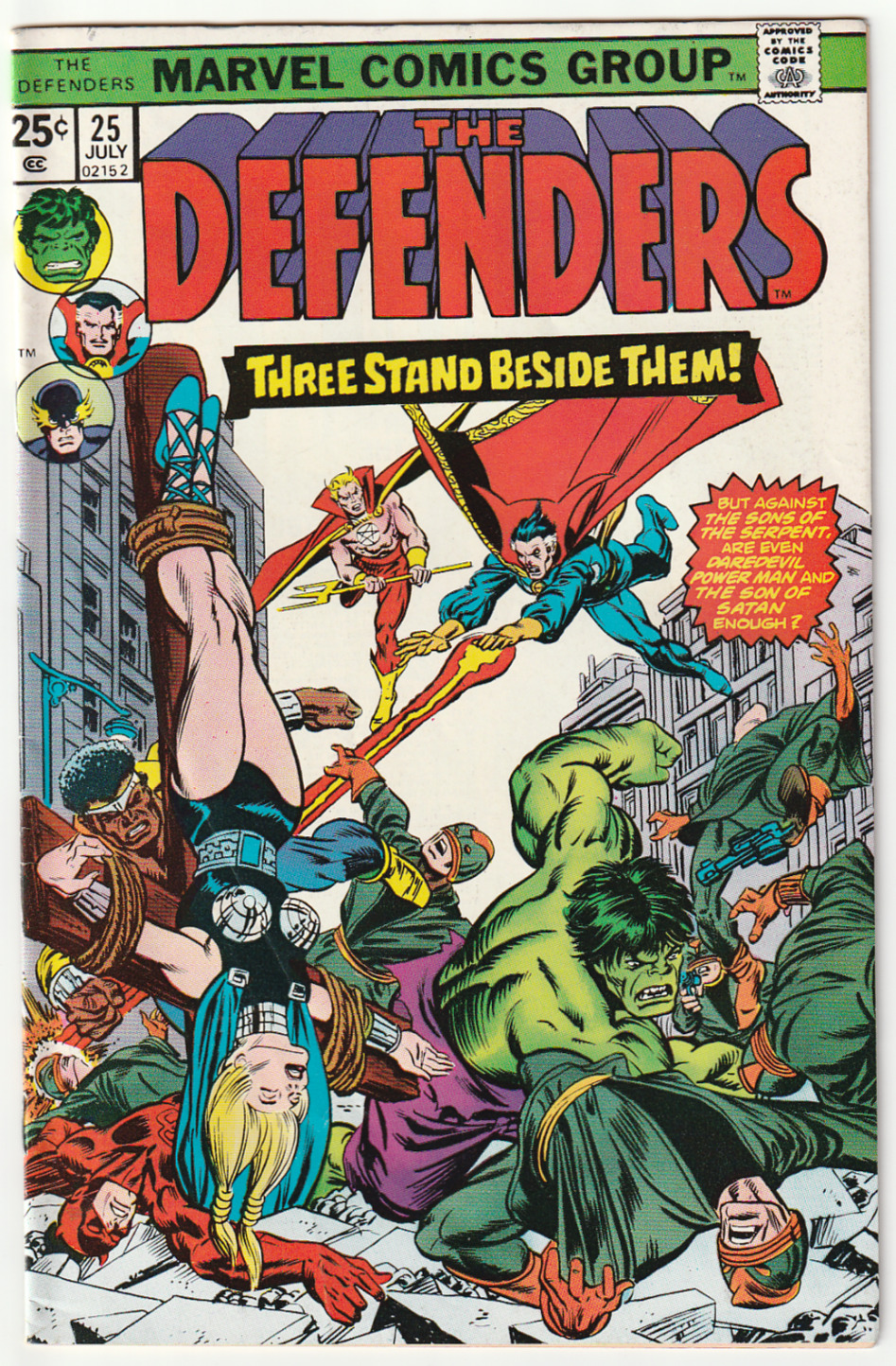 The Defenders #25 7.0 FN/VF 1975 Marvel Comics - Combine Shipping