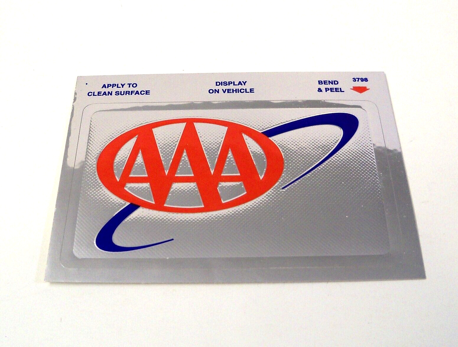 Brand New AAA Car safety Travel Reflect Sticker Decal, 
