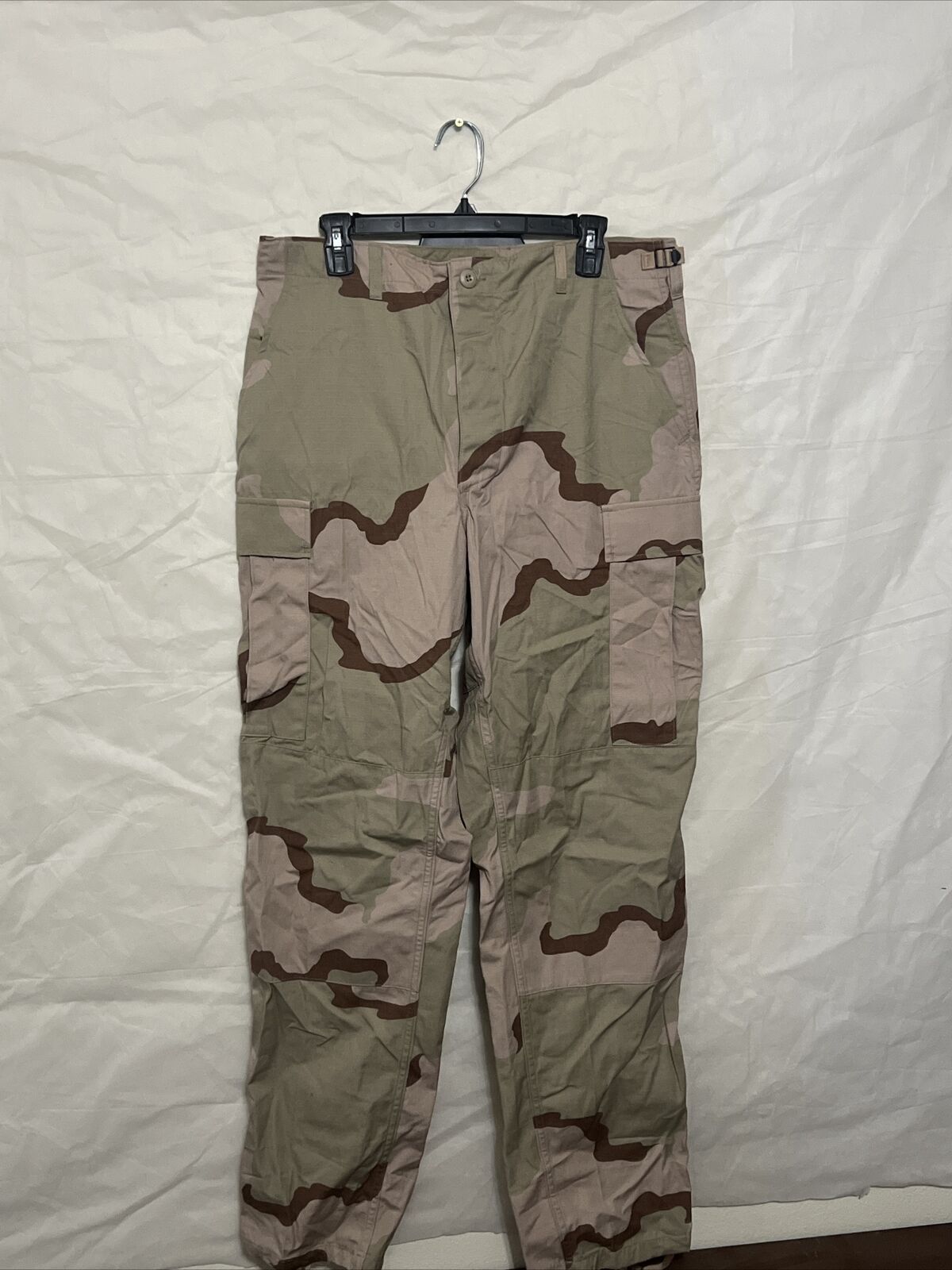 DCU Pants Trousers Medium Long  Tri-Color Desert Camo USGI RipStop
