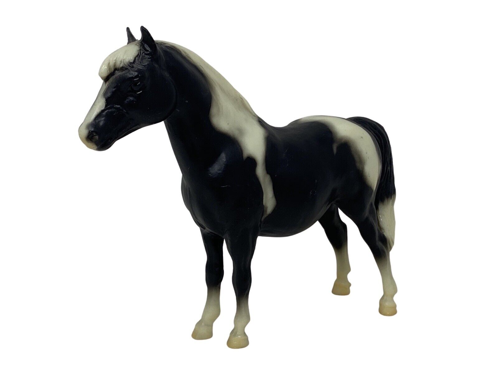 Breyer horse Midge black and white pinto shetland pony 