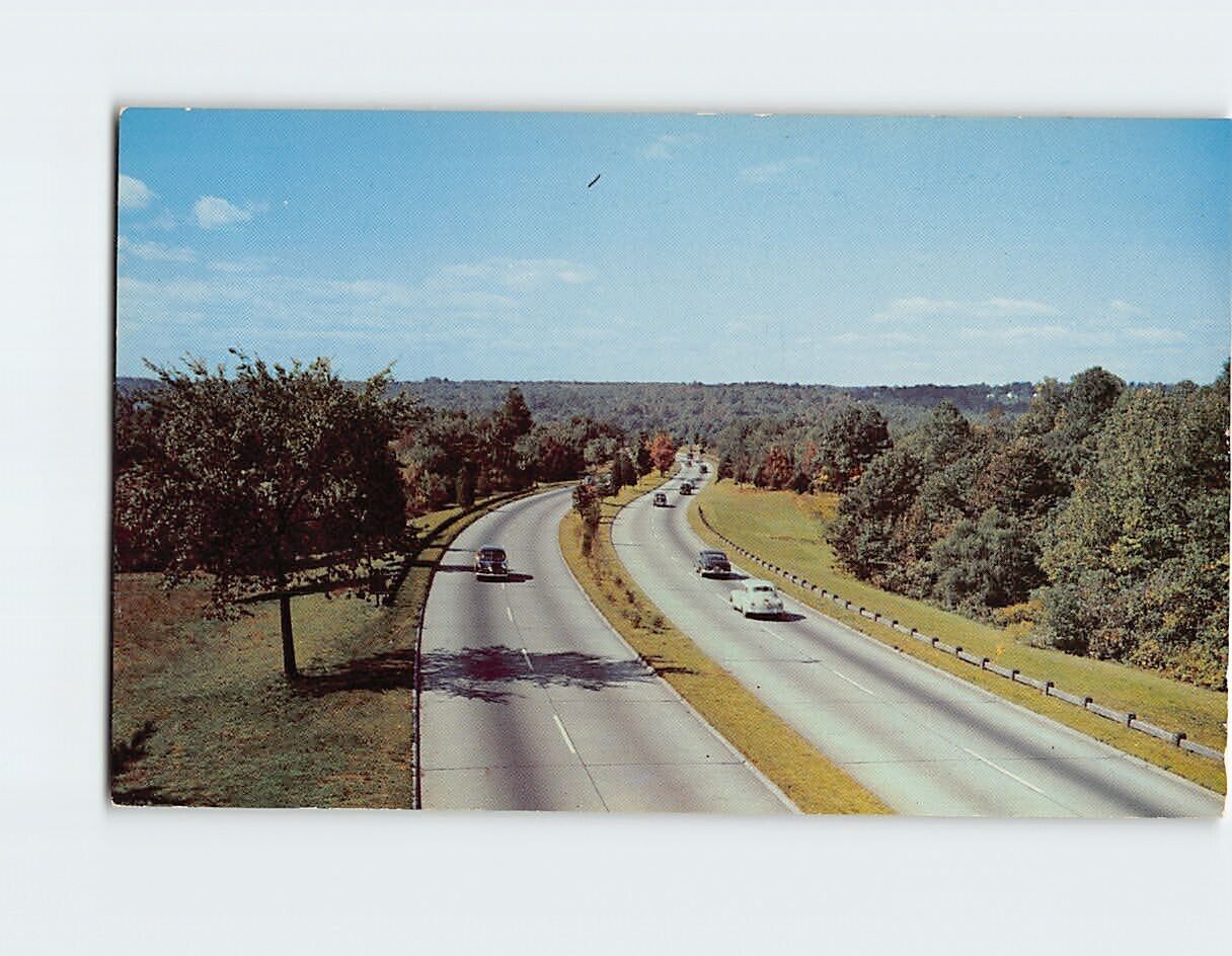 Postcard The Beautiful Merritt Parkway USA
