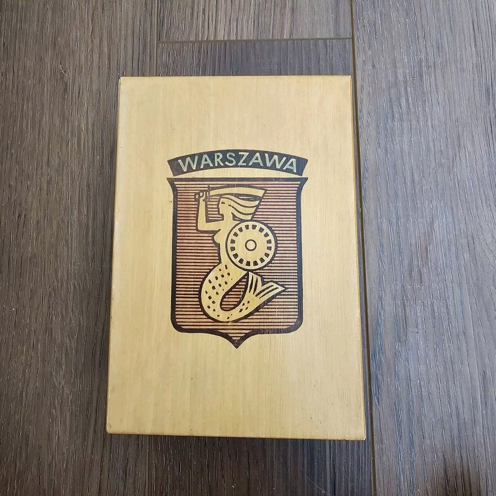 Warszawa Vintage Shaving Box Collectible