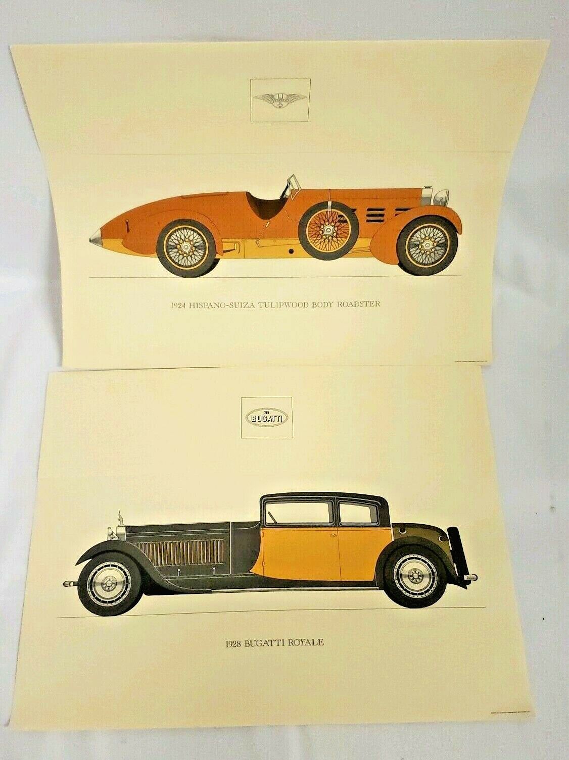 RARE Classic Automobile Design 1925-1941 | Set of 12 | CCS by Dunlap Co 1969