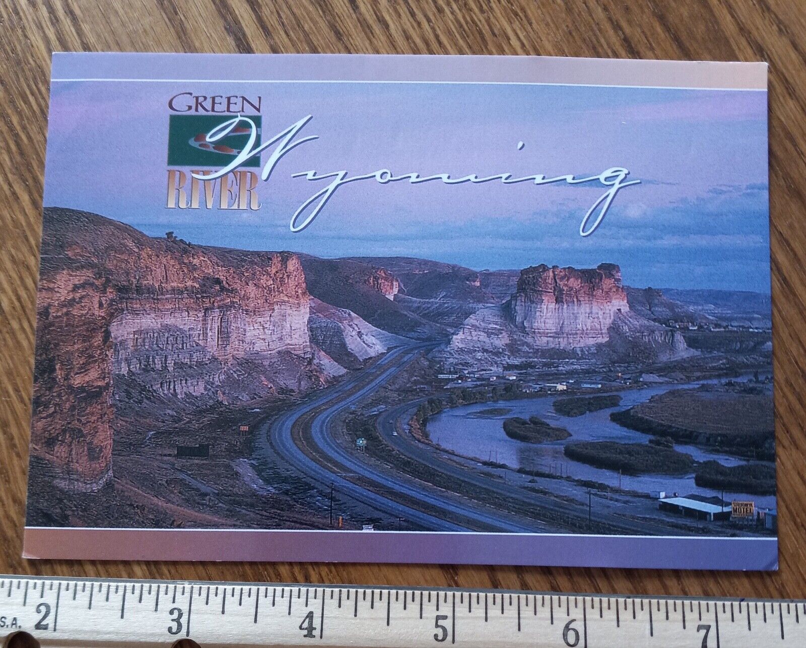 Postcard, Green River, WY