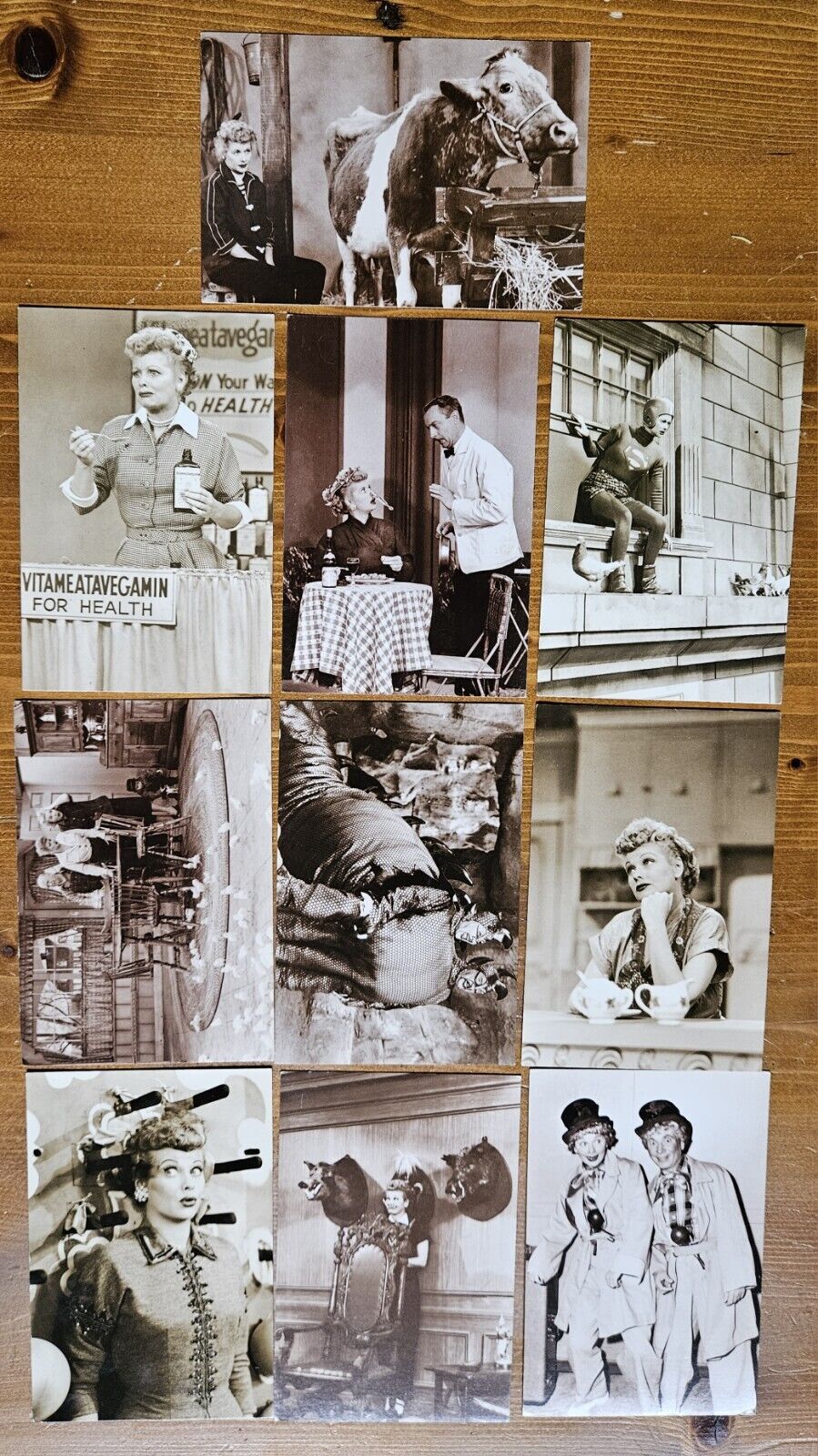 I LOVE LUCY Postcards SET of 10 American Postcard C0. (1983)