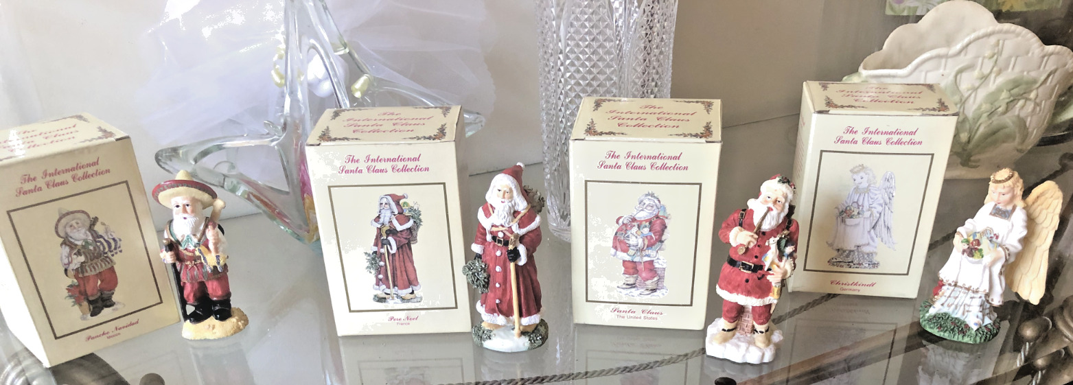 The International Santa Claus Collection Santa Claus, US, Mex, France, Germany