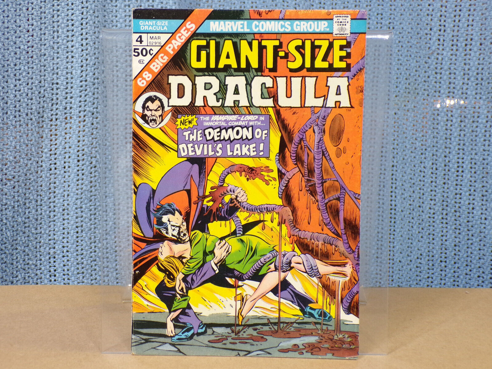 Dracula Giant-Size #4 (Marvel 1974) fine+