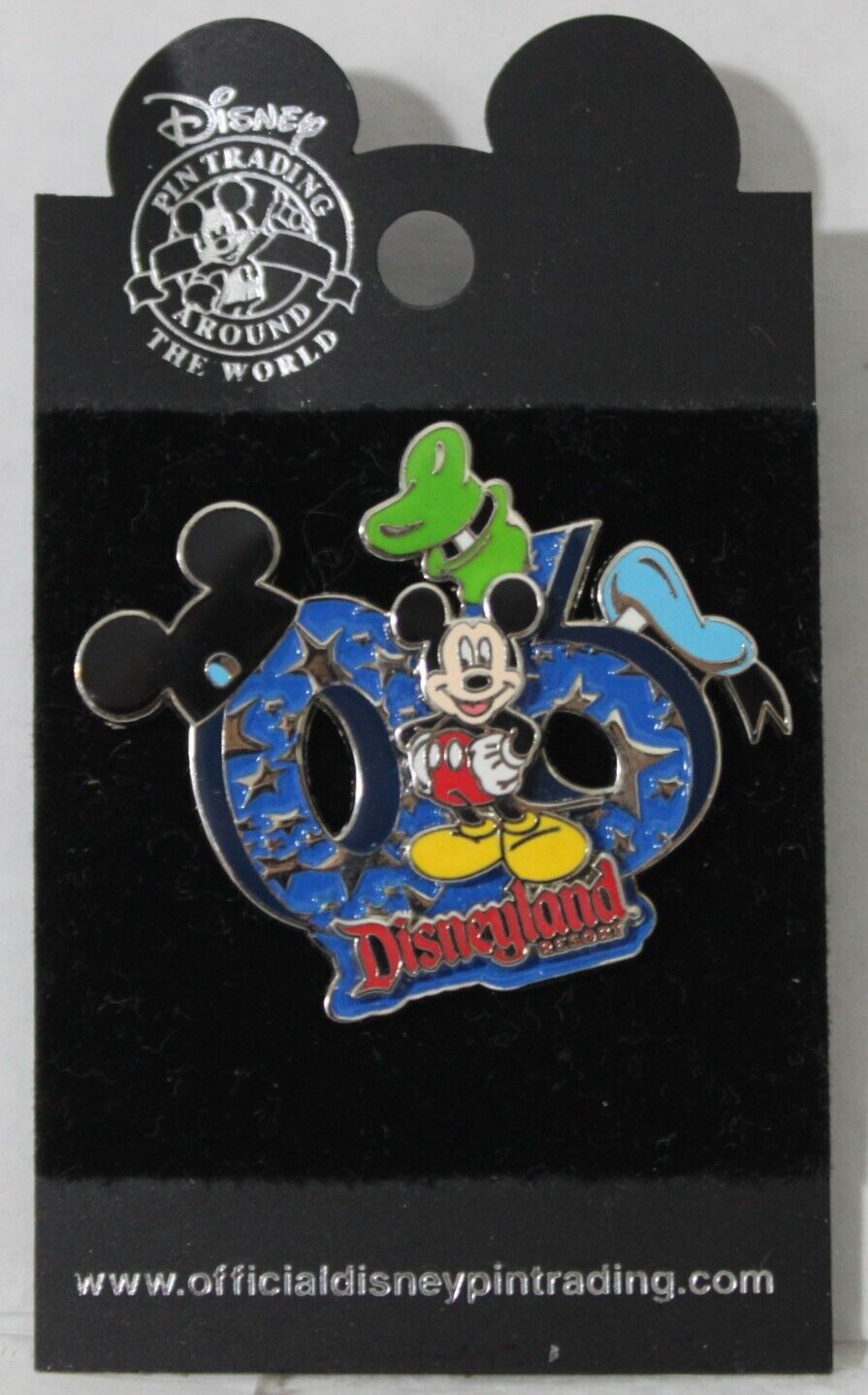 2006 DISNEYLAND HAPPY NEW YEAR Mickey Mouse Disney Pin Holiday 2005 43391