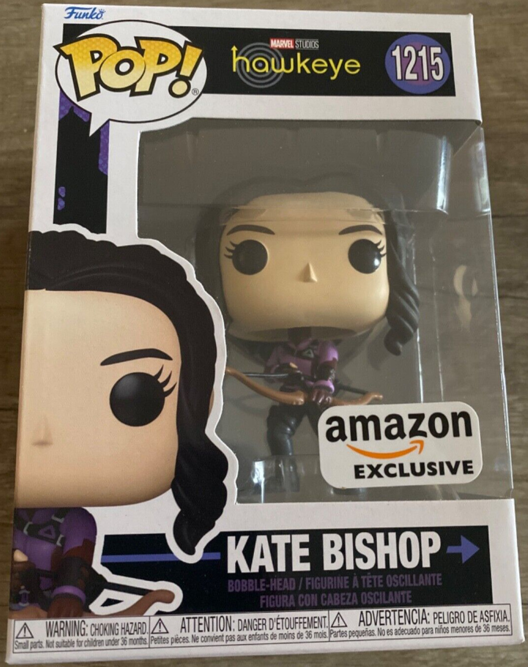 Funko POP Marvel\'s Hawkeye - Kate Bishop #1215 - Amazon Exclusive
