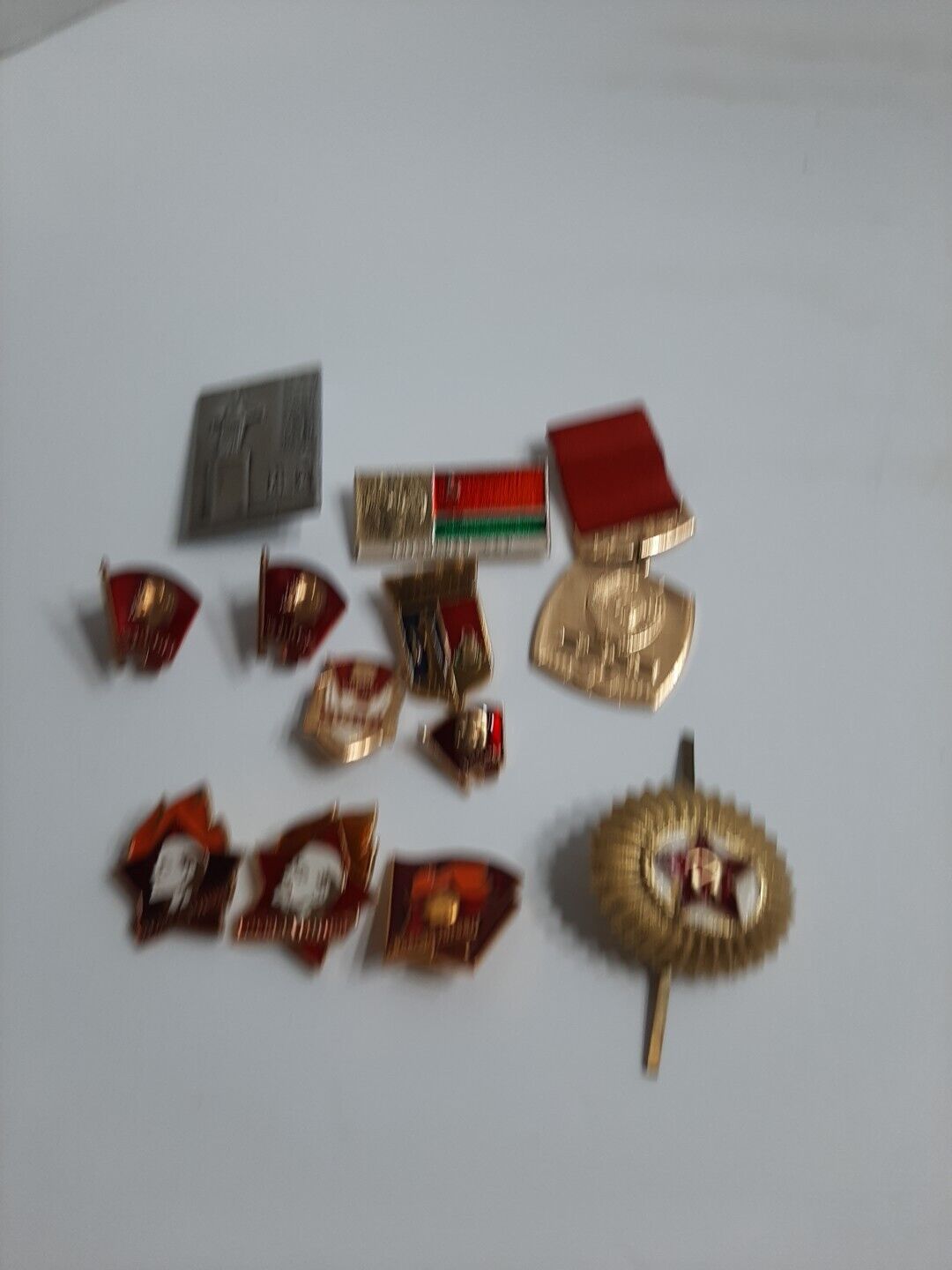 Vintage Russian Pins/Buttons #2