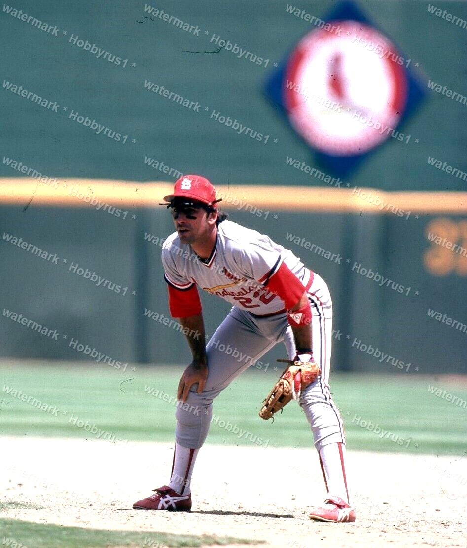 Jack Clark ST LOUIS CARDINALS 1985 MLB Baseball Original 35mm Photo Slide