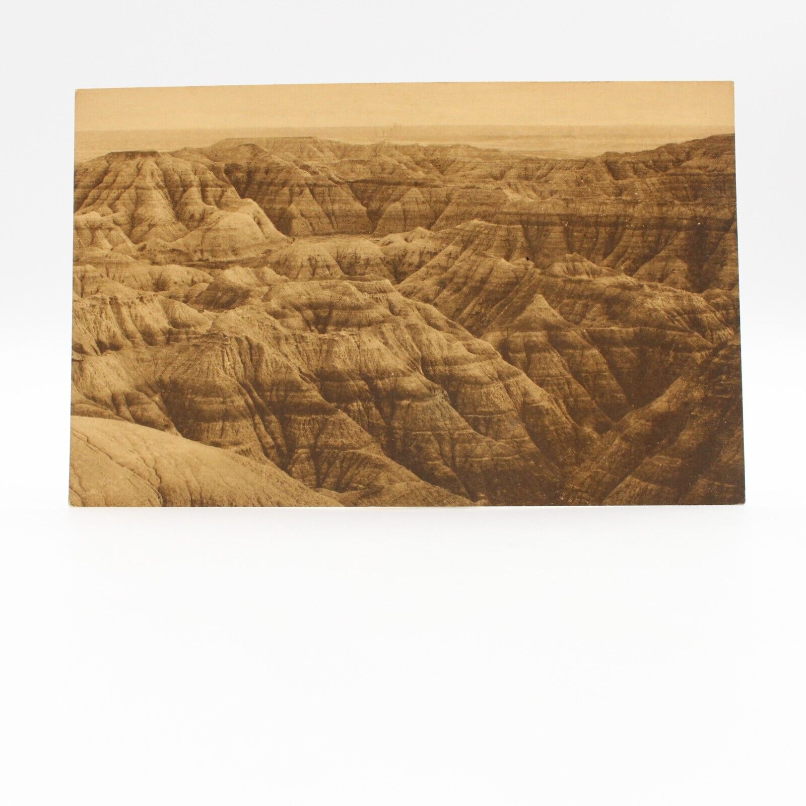 c1940’s Big Foot Pass, Bad Lands, SD Vintage Albertype Postcard South Dakota