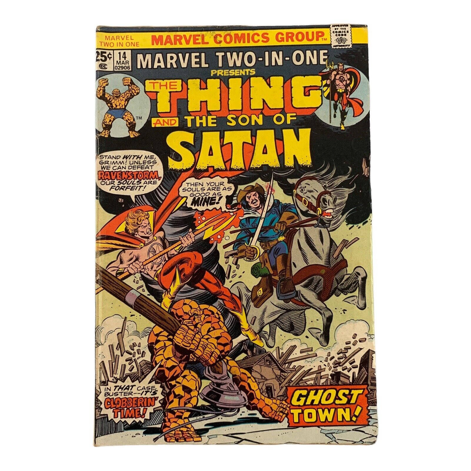 Marvel Two In One #14 (1975) Comic Book Marvel Comics
