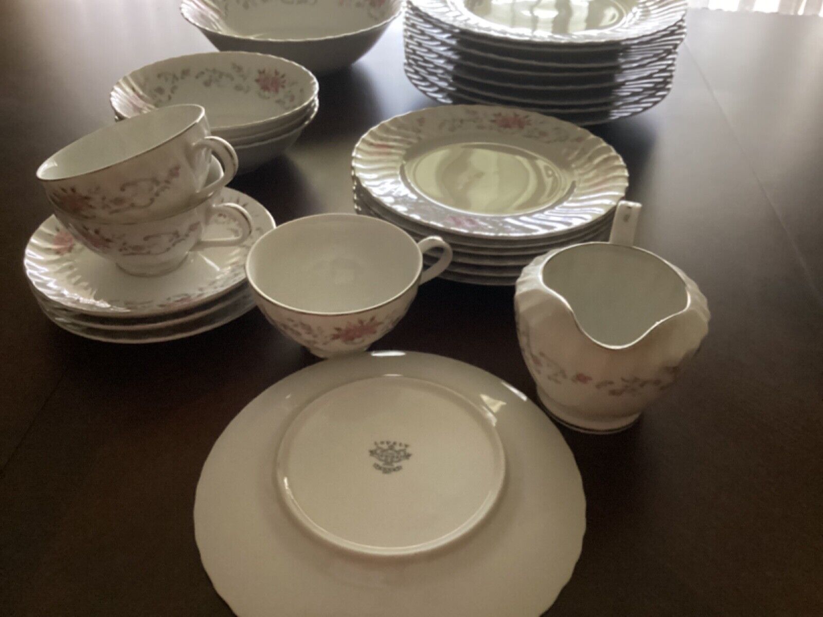 Lovely Anne Fine China- 25 pieces used set