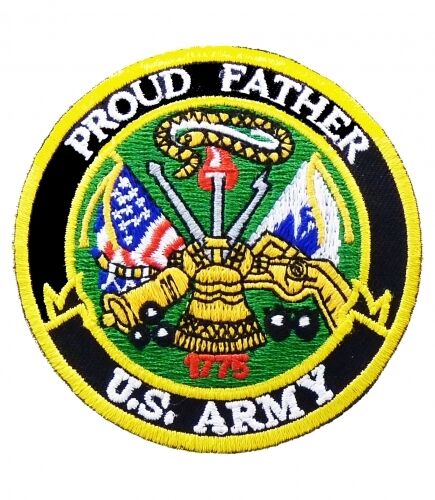 U.S. Army Proud Father Patch, Military Patches