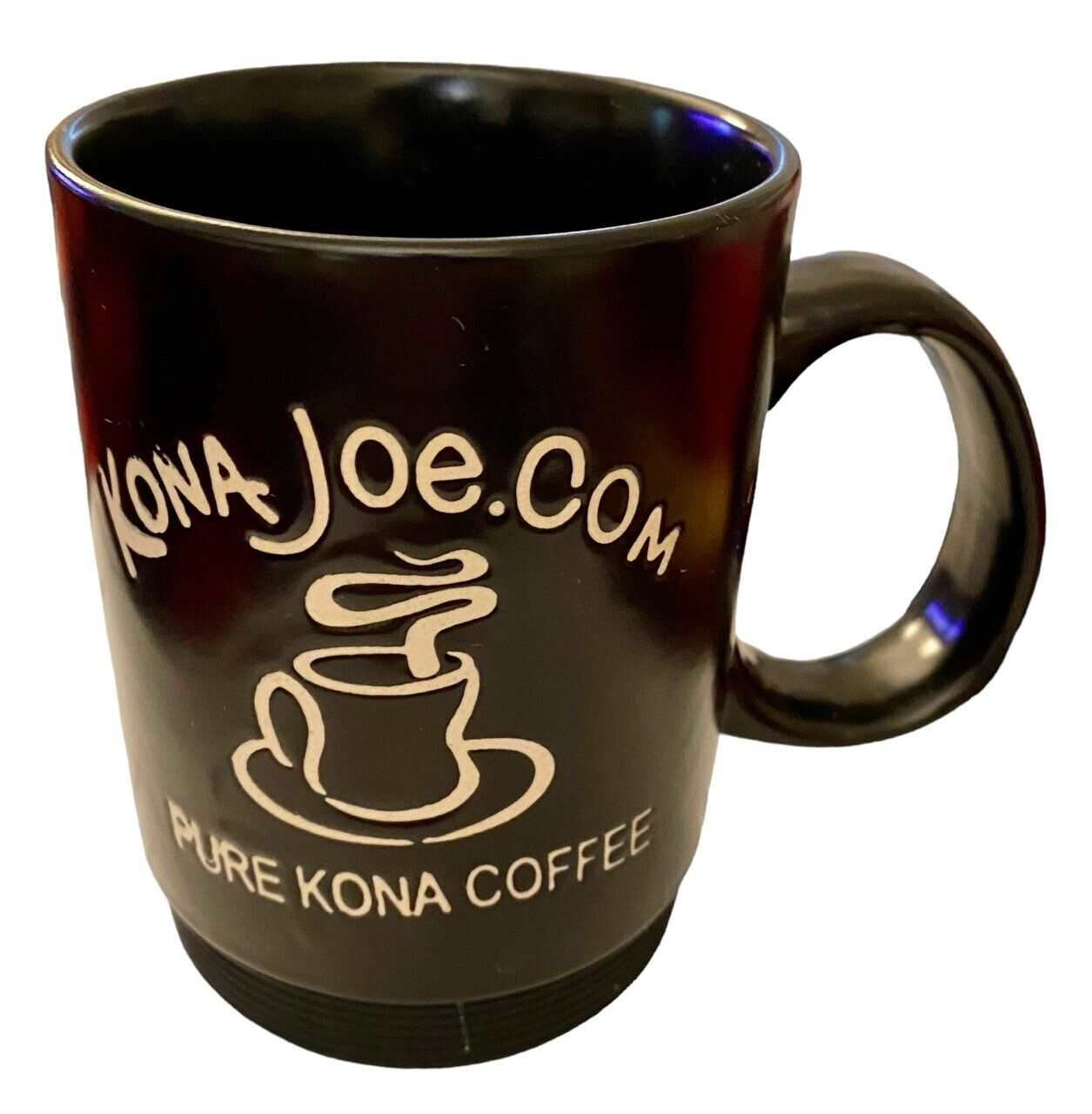 Kona Joe Coffee Ceramic Mug w/ Rubber Bottom (Hawaii)
