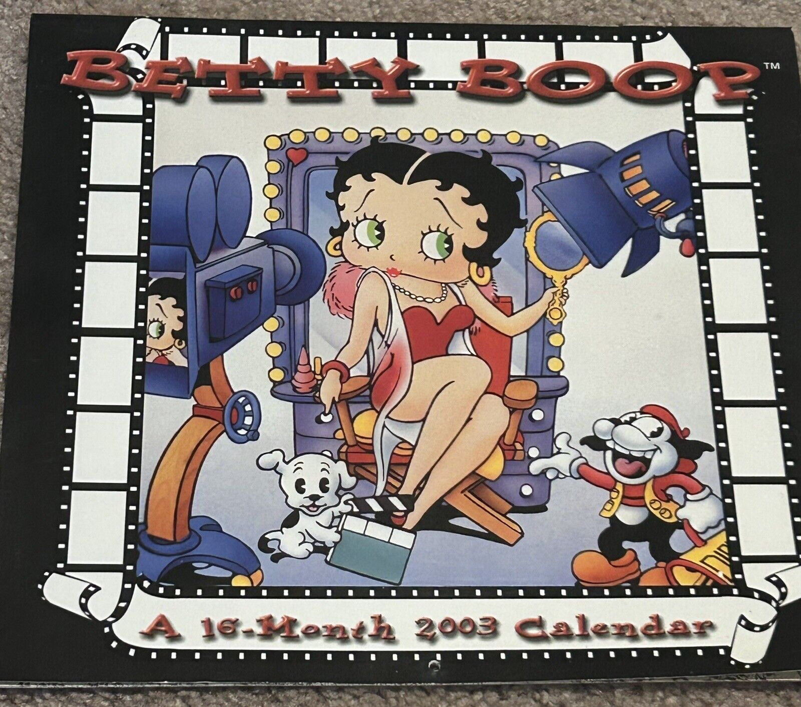 Betty Boop 2003 16 Month Calendar