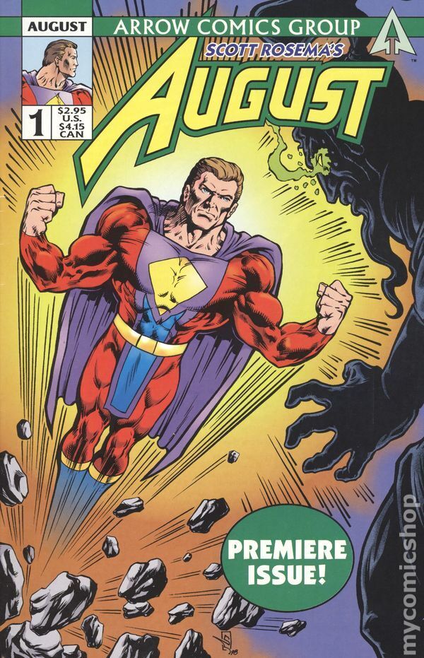 August #1 FN 1998 Arrow Comics Stock Image