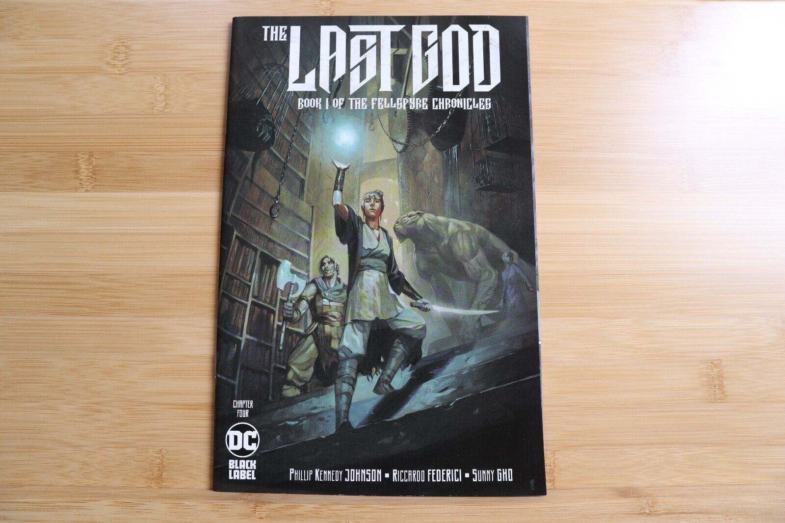 The Last God #4 Black Label DC Comics VF/NM - 2020