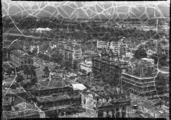 Victoria Melbourne from I.C.I. Bldg Building, panorama 1 Victoria - Old Photo