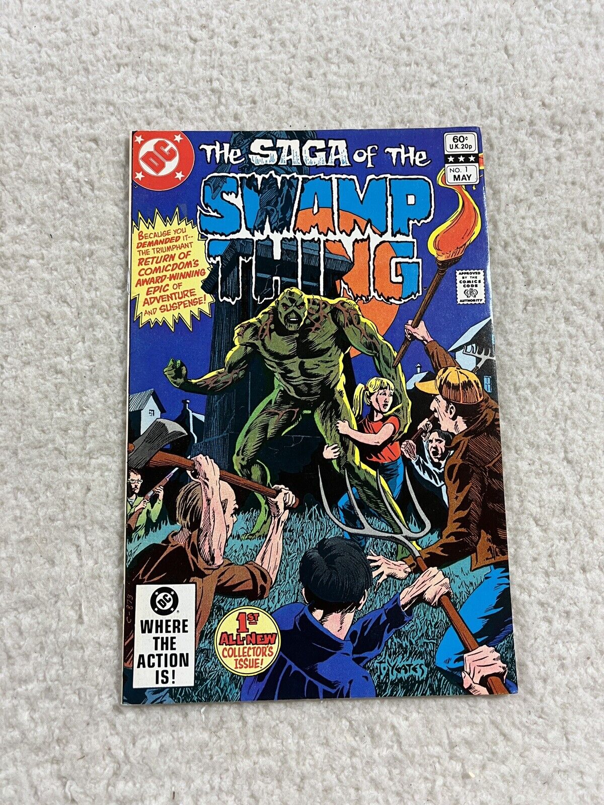 The Saga Of The SWAMP THING #1 DC Comics 1992